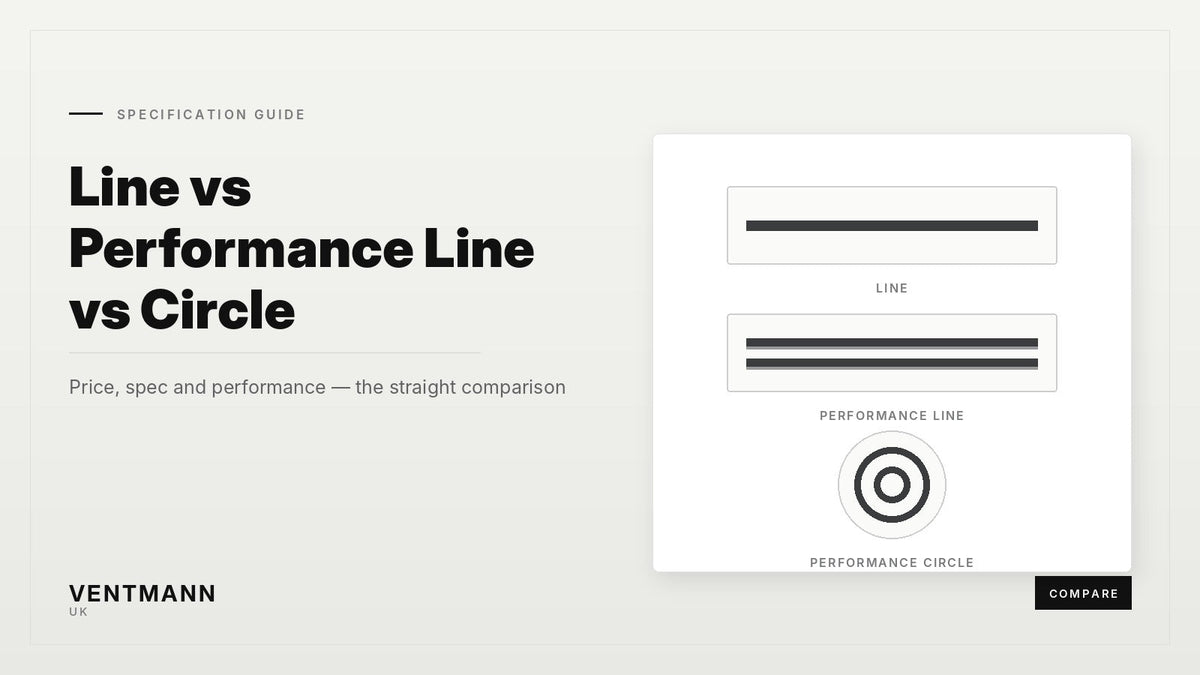 Line vs Performance Line vs Circle: Which Ventmann Diffuser Should You Specify?