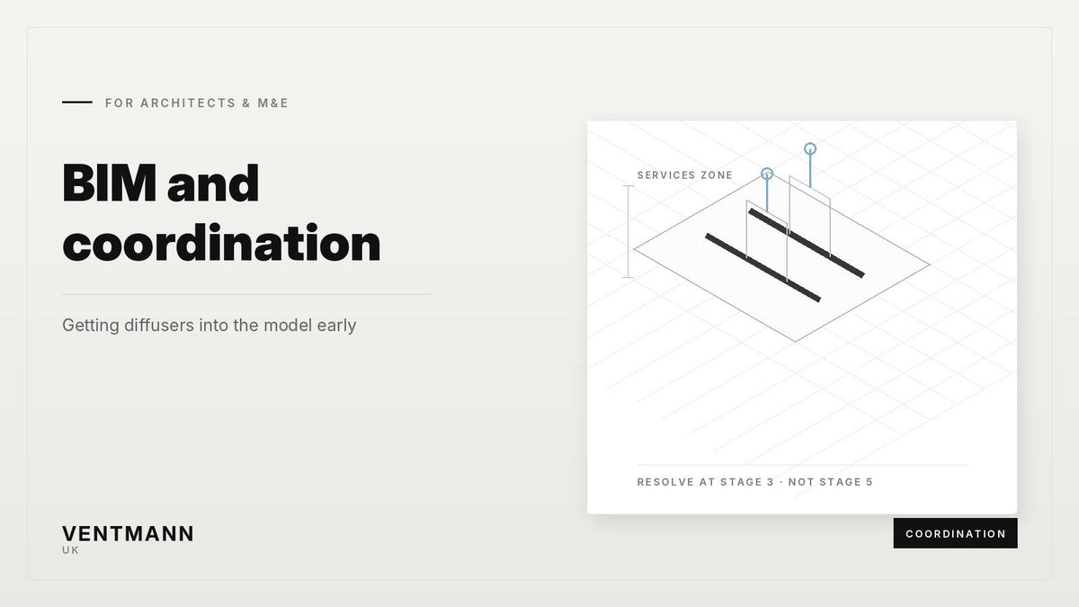 BIM and Coordination: Getting Diffusers Into the Model Early