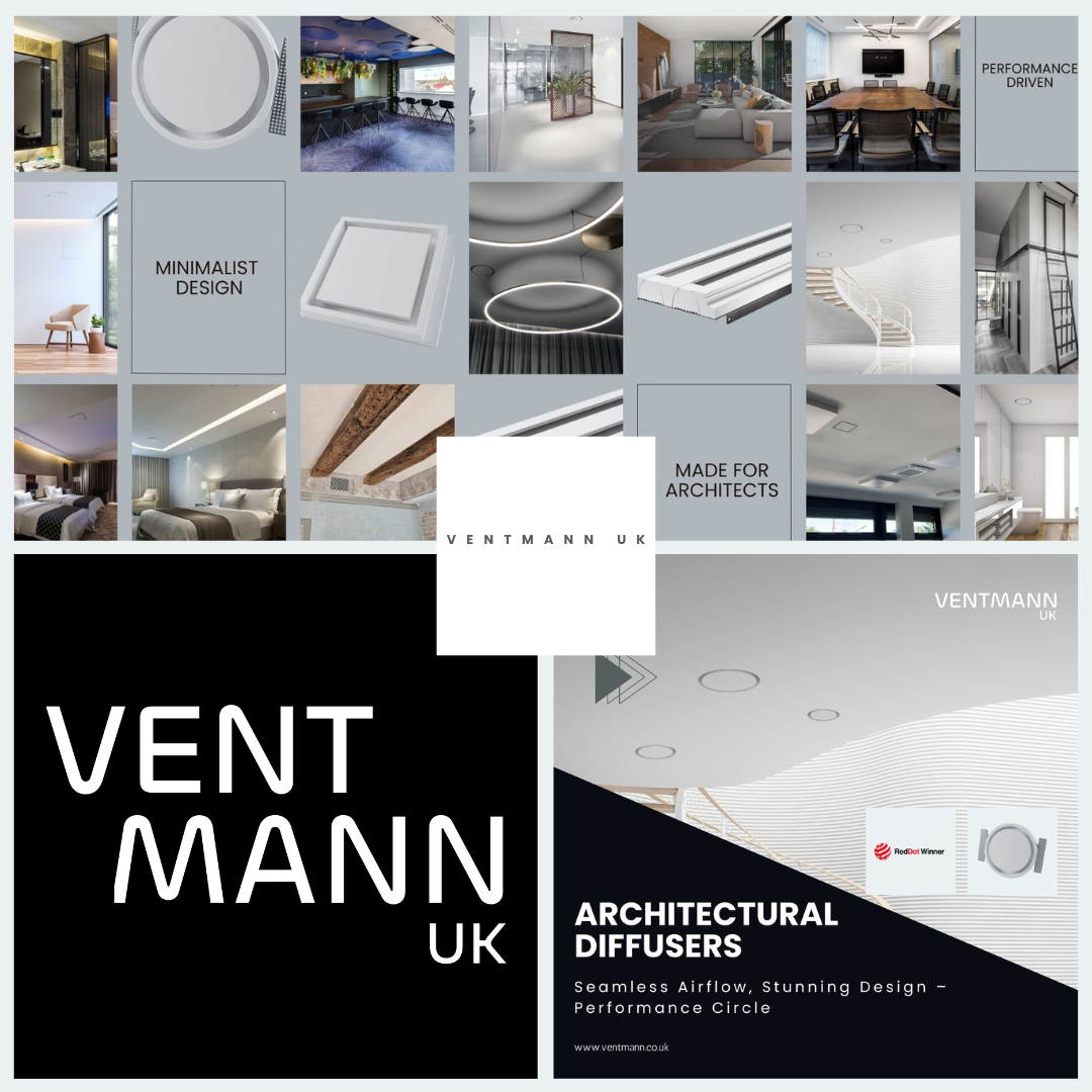 Ventmann Diffusers Come To UK Market Keep up with developments of our range of gypsum diffusers - Ventmann UK