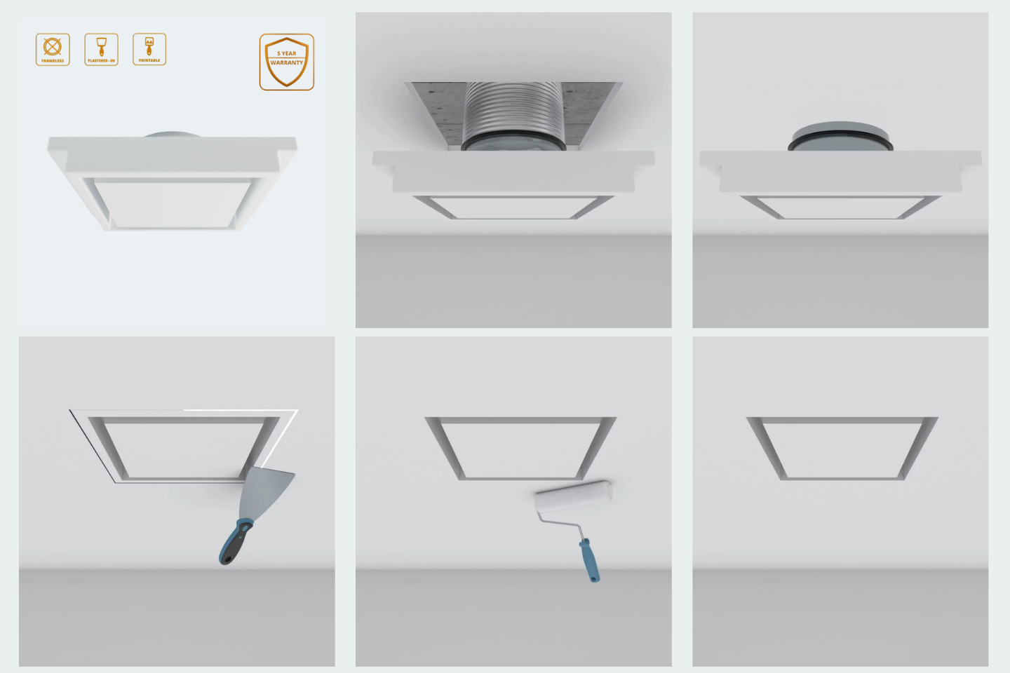 Ventmann Square Diffusers