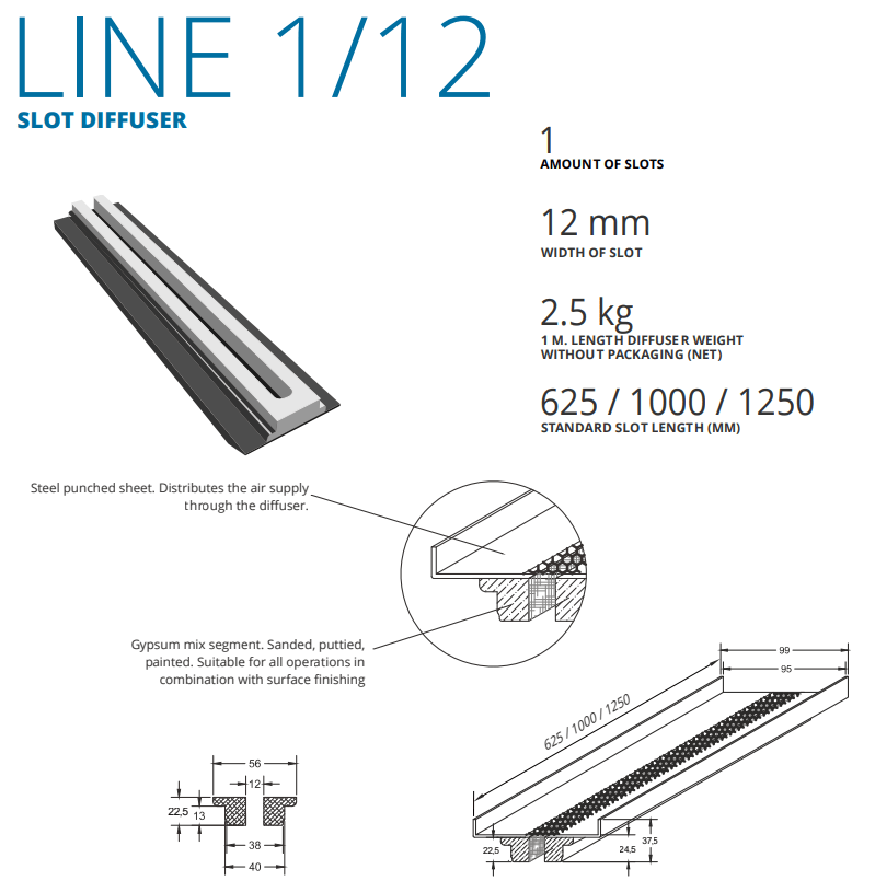 Line Diffuser - Ventmann