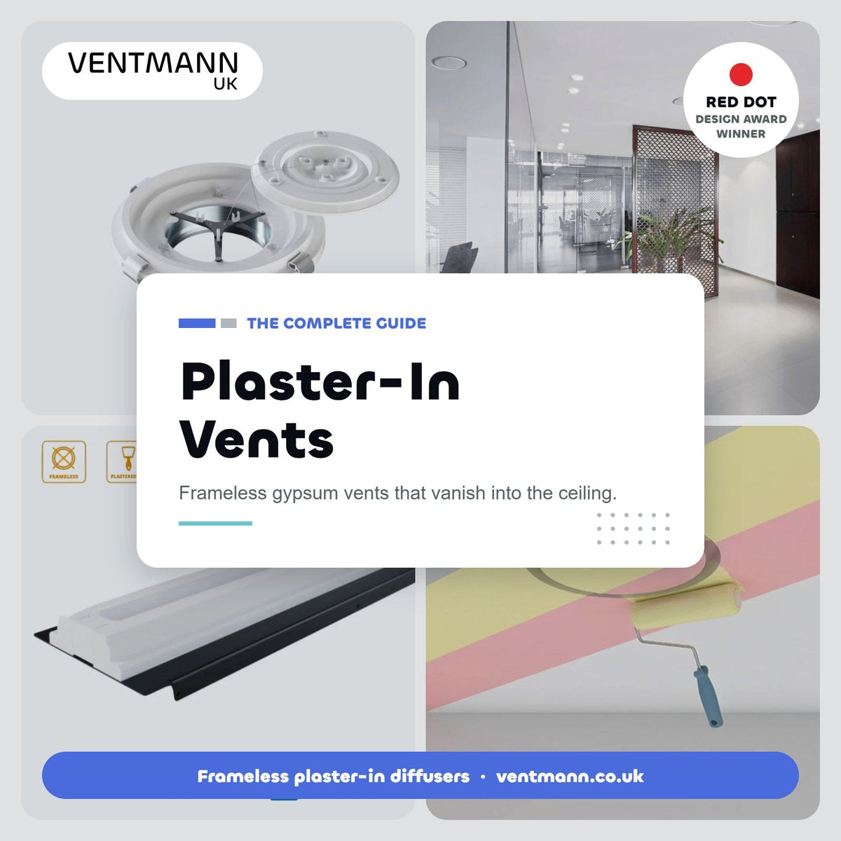 Plaster-In Vents: The Complete Guide to Frameless Gypsum Air Vents