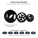 Inline Foam Damper