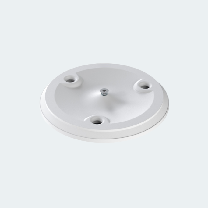 200mm, 1 slot - Circular Flush Frameless Architectural MVHR/AC Vent Cap – Spare Parts