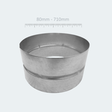 Female Connector / Coupler 80mm - 710mm dia