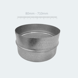 Male Connector / Coupler 80mm - 300mm dia