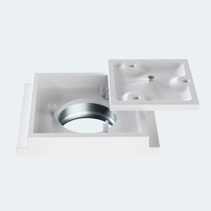 Square gypsum diffusers
